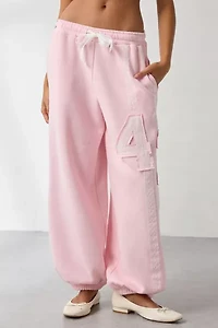 Out From Under Brenda Lace Stripe Jogger Sweatpant