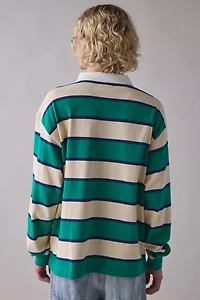 GUESS JEANS Rugby Stripe Polo Tee