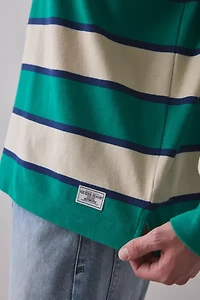 GUESS JEANS Rugby Stripe Polo Tee