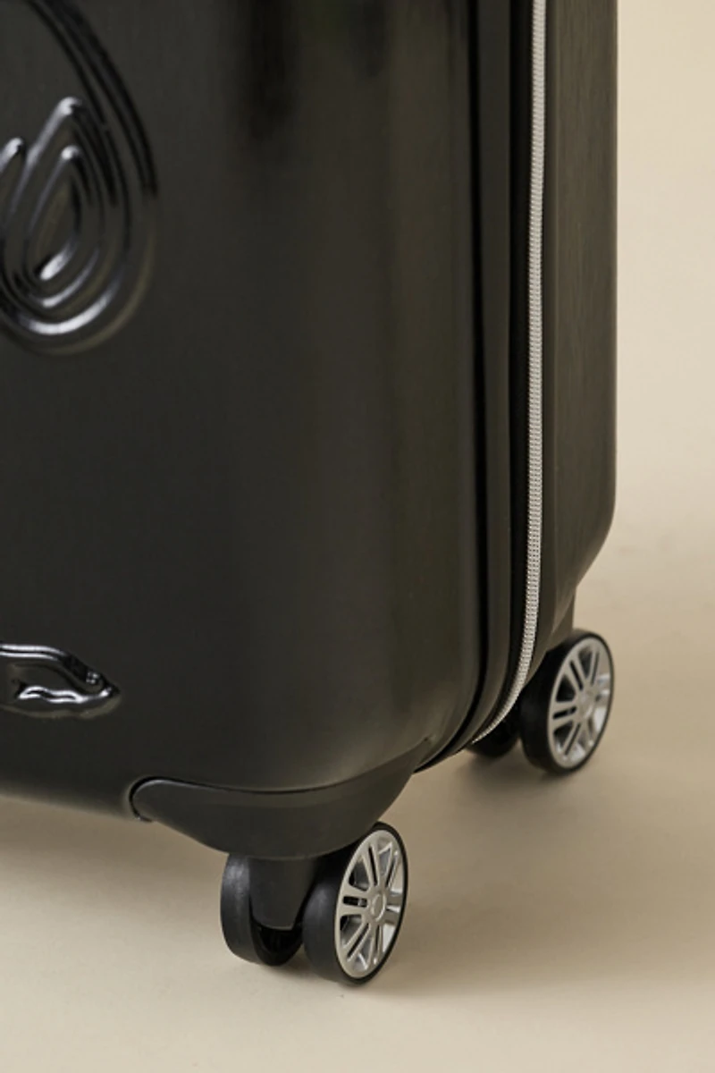 FŪL Peanuts Snoopy & Woodstock Hard Shell Rolling Luggage