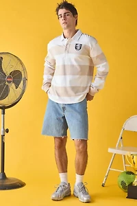 Umbro Striped Long Sleeve Rugby Shirt