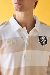 Umbro Striped Long Sleeve Rugby Shirt