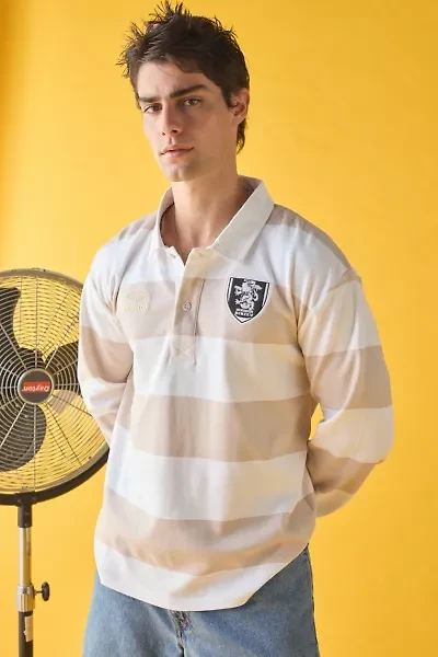 Umbro Striped Long Sleeve Rugby Shirt