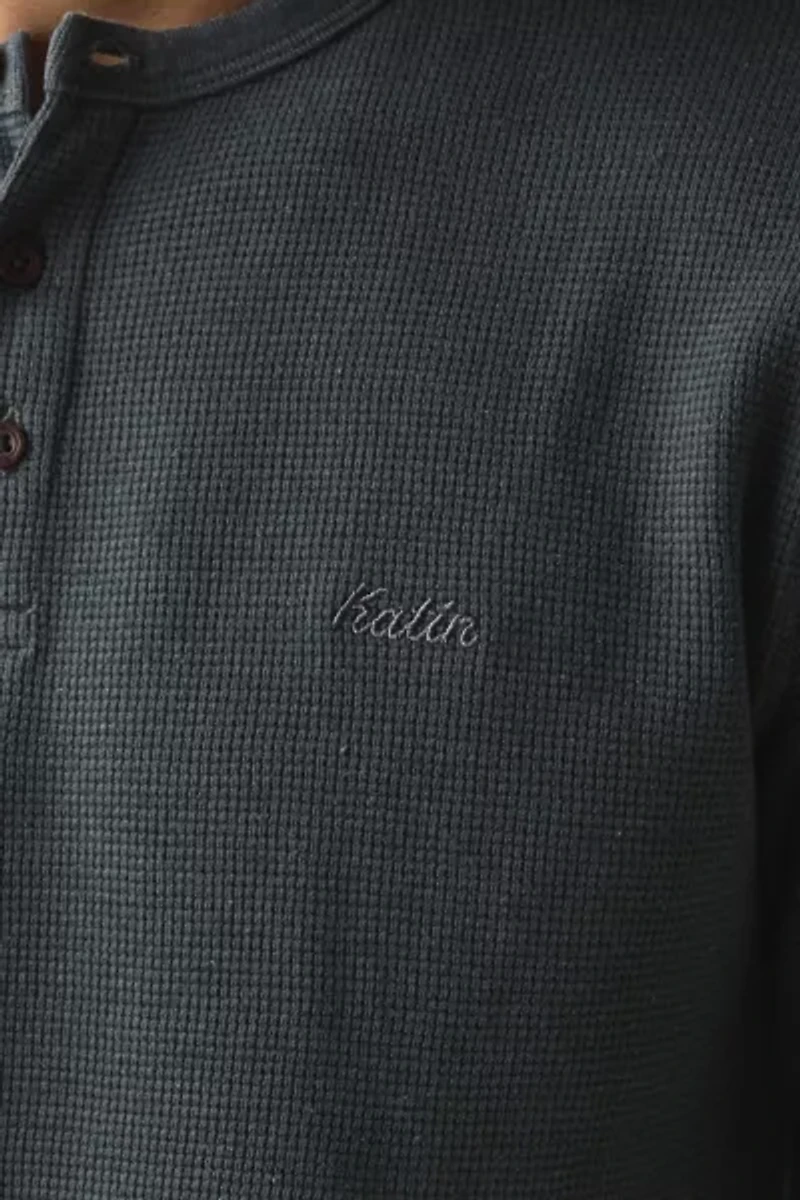 Katin Mesa Thermal Henley Long Sleeve Tee