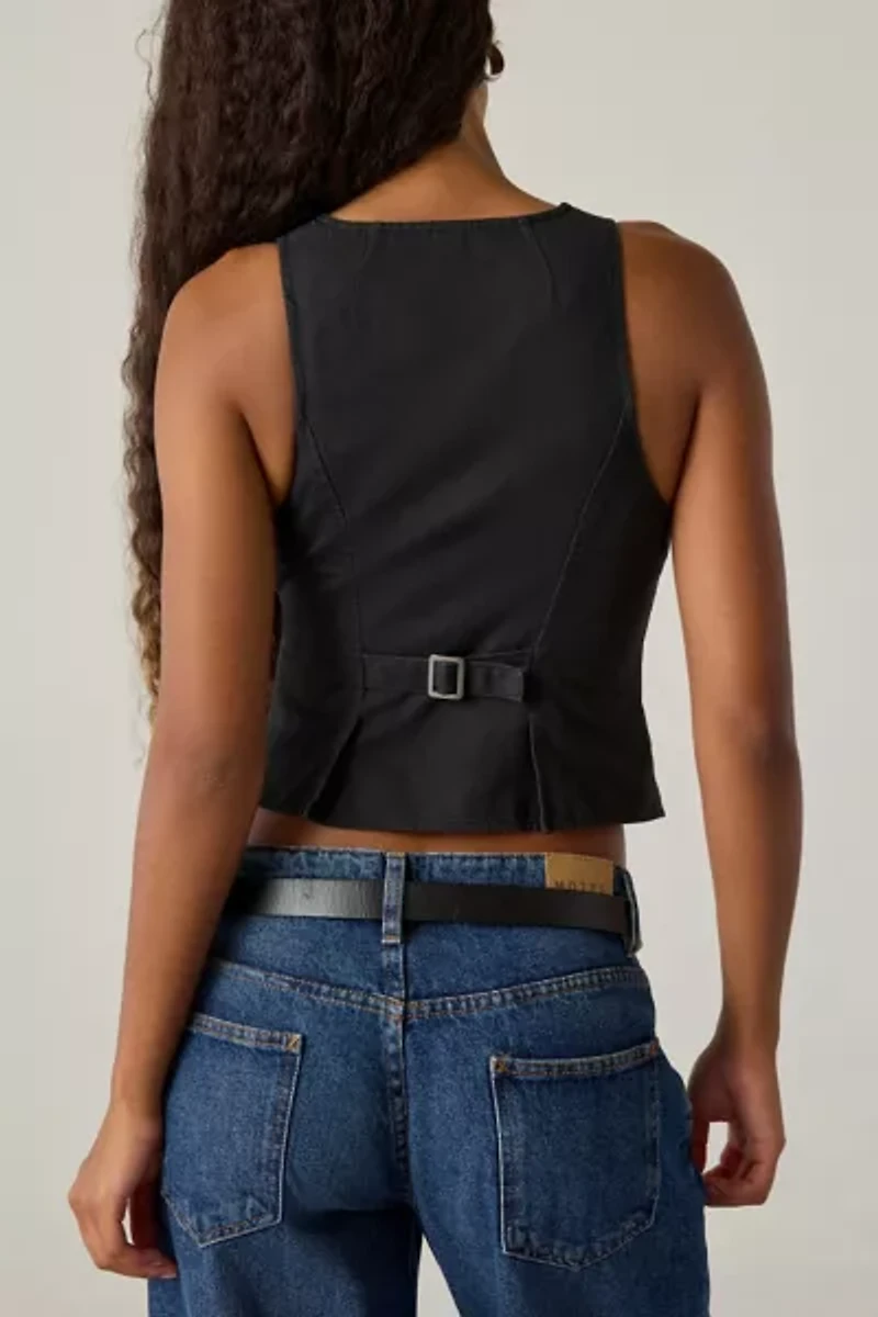 BDG Taryn Military Slim Vest Top