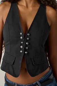 BDG Taryn Military Slim Vest Top