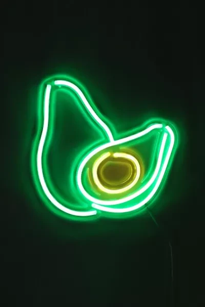 Echo Neon Avocado Neon Sign