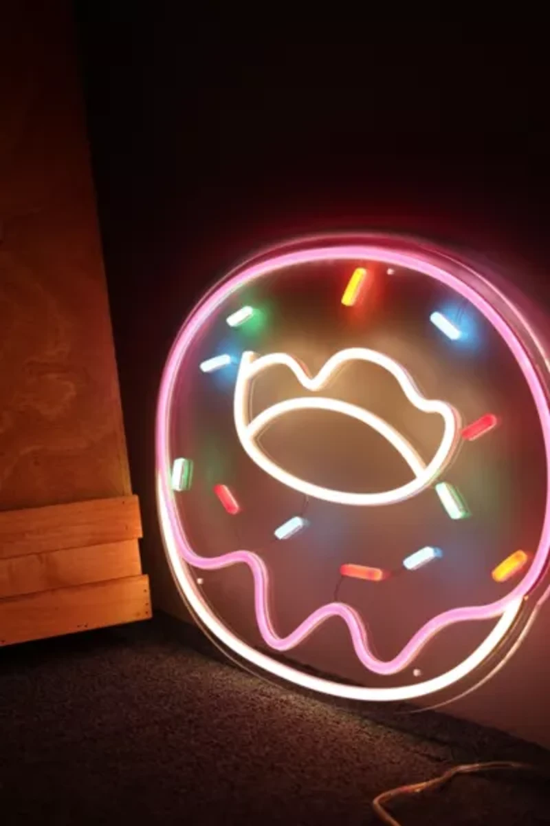 Echo Neon Donut Neon Sign