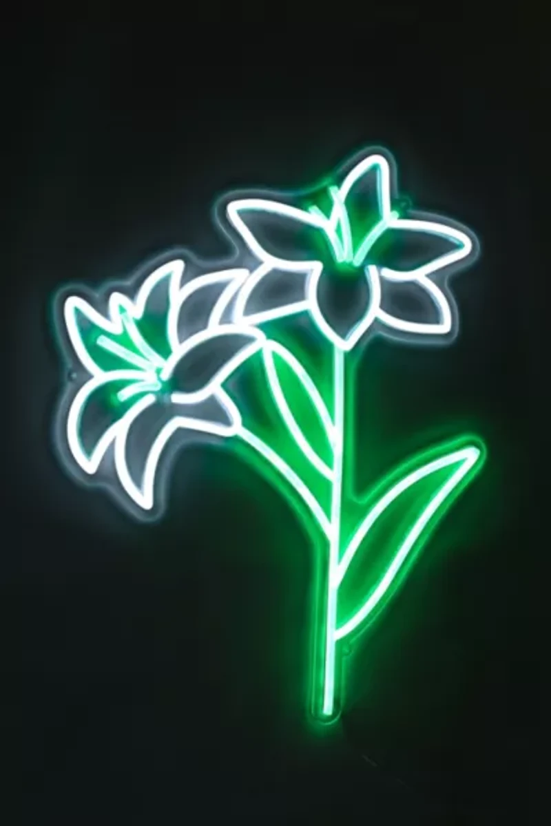 Echo Neon Easter Tulip Neon Sign