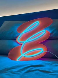 Echo Neon Curve Shape Neon Sign