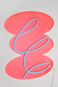 Echo Neon Curve Shape Neon Sign