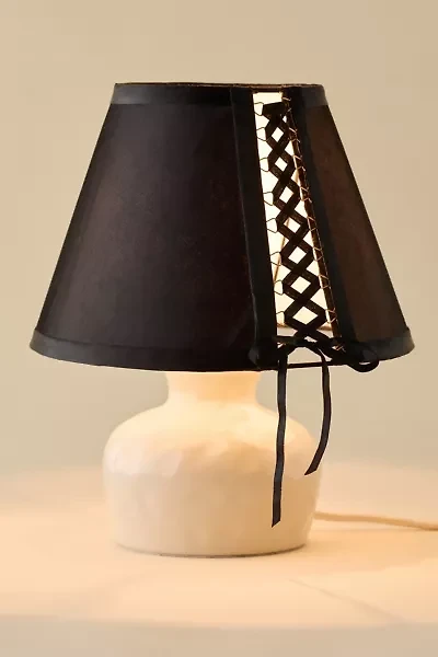 Amour Lace-Up Lamp Shade