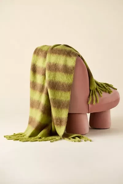 Monroe Faux Mohair Throw Blanket