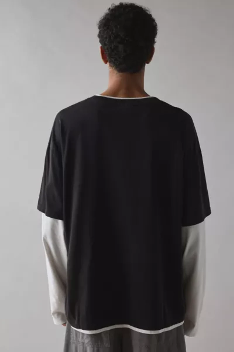 iets frans… Double Layer Long Sleeve Tee