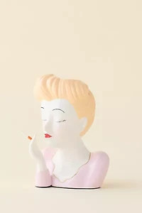 Fancy Lady Resin Vase