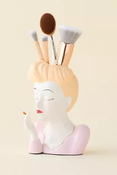 Fancy Lady Resin Vase