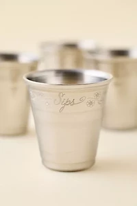 Esme Stainless Steel Shot Glass Set