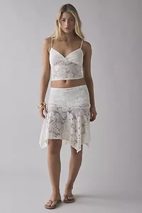ReMADE By UO Remnants Sheer Lace Cami