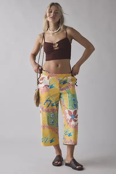 ReMADE By UO Remnant Poolside Pull-On Cropped Pant