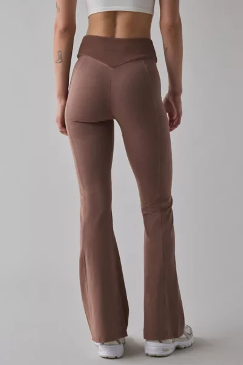 Out From Under Sculpt High Rise Crossover Flare Leggings