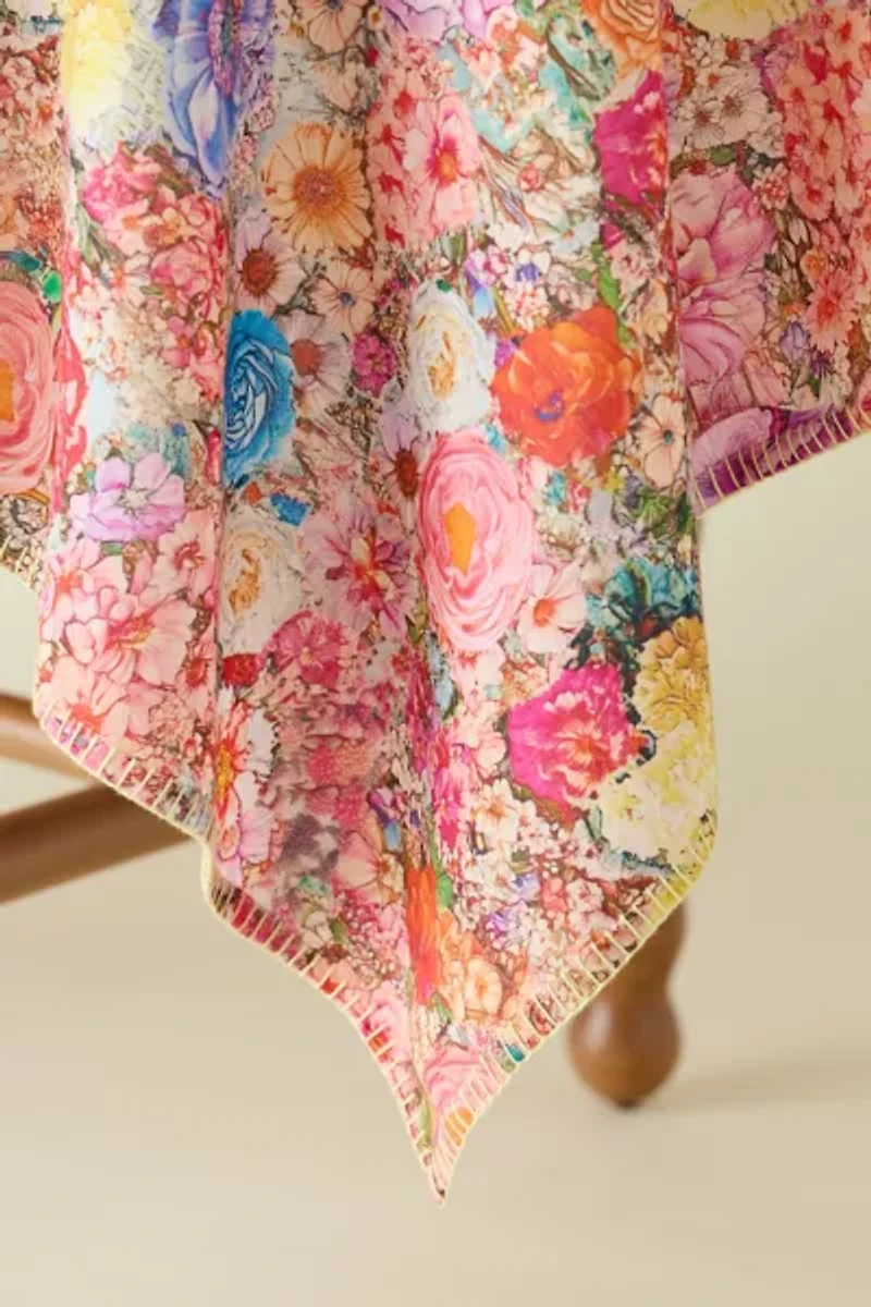 Floral Printed Tablecloth