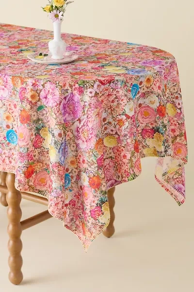 Floral Printed Tablecloth