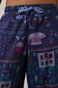 Out From Under Your Dreams Brushed Flannel Lounge Jogger