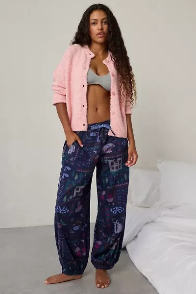 Out From Under Your Dreams Brushed Flannel Lounge Jogger