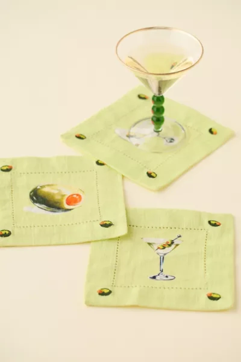 Assorted Fabric Coaster - Set Of 3