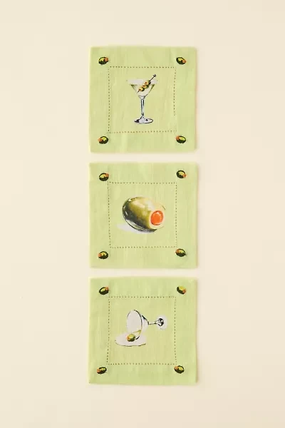 Assorted Fabric Coaster - Set Of 3