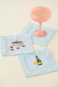 Icon Fabric Coaster - Set Of 3