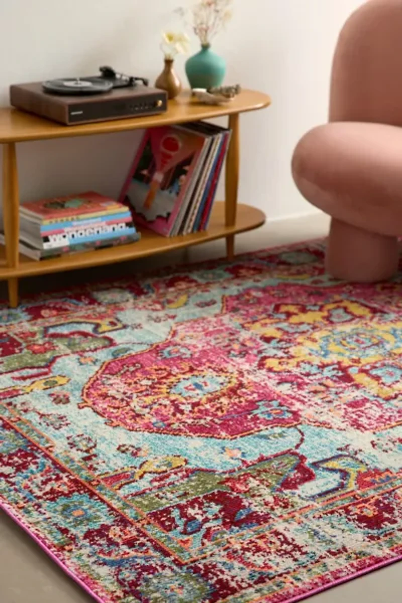 Calista Medallion Printed Rug