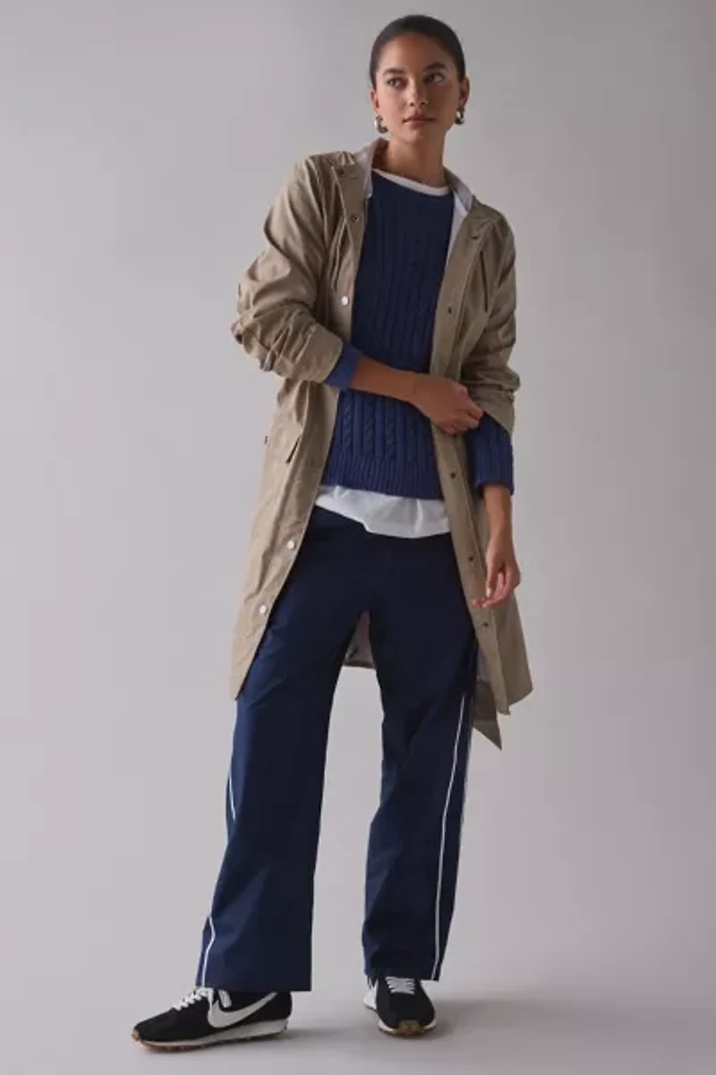 RAINS Curve Long Jacket