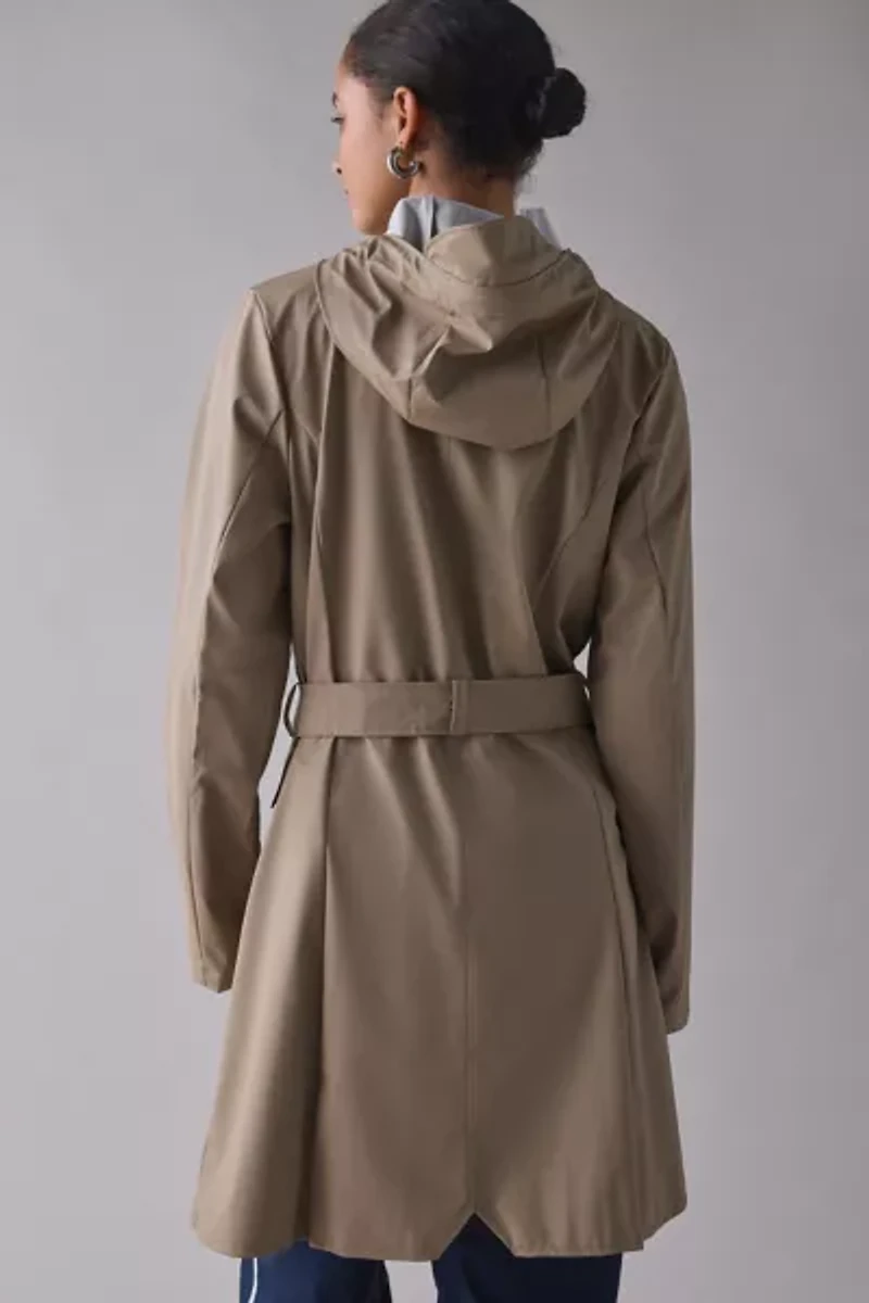 RAINS Curve Long Jacket