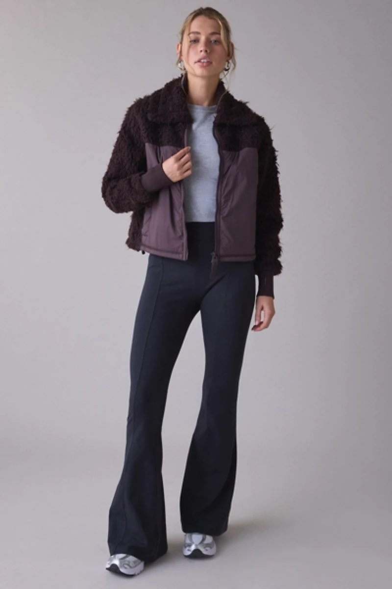 Rains Trikala Vision Shaggy Fleece Zip-Up Jacket