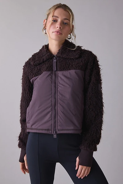 Rains Trikala Vision Shaggy Fleece Zip-Up Jacket