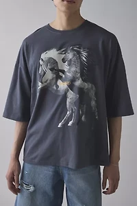 Tee Library La Liberta Graphic Oversized Fit