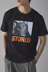 Tee Library Stones Graphic Basic Tee
