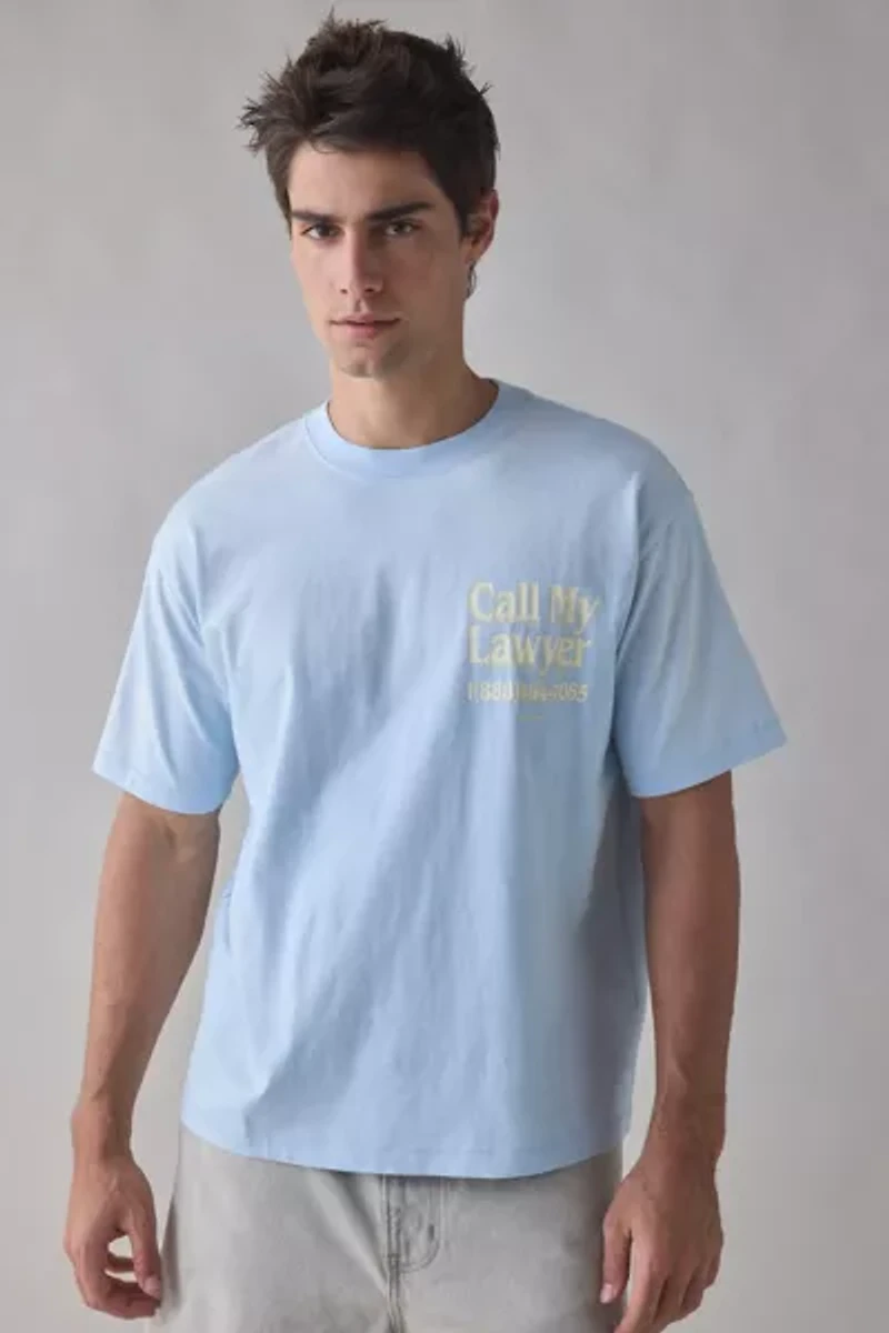 Market Call My Lawyer 3D Graphic Tee