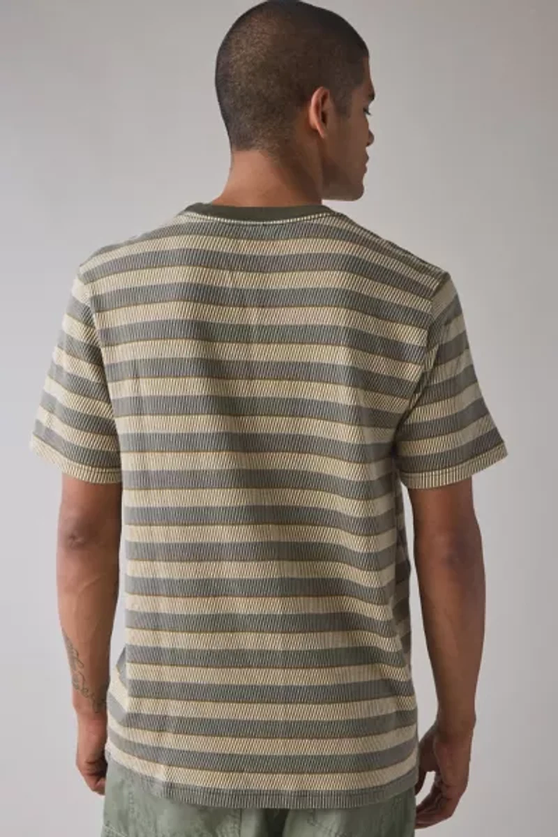 Roark Journey Jacquard Stripe Tee
