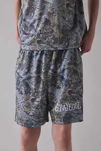STAYCOOLNYC Camo Pattern Short