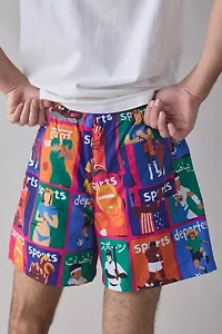 Market Sports Pattern Tech Short