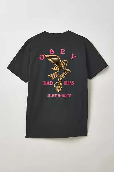OBEY Bad Ideas Eagle Graphic Tee