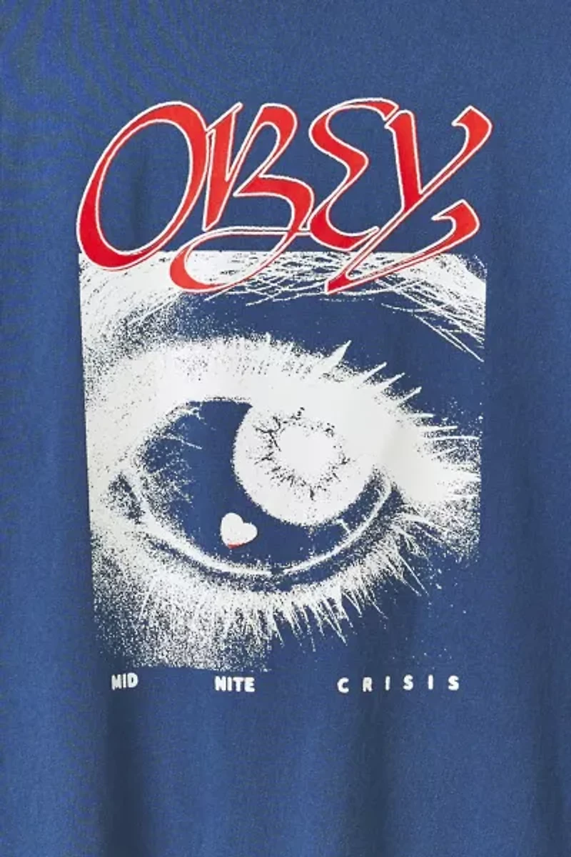 OBEY Midnite Crisis Graphic Tee