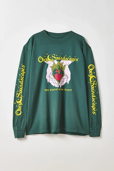 OBEY Soundscapes Graphic Long Sleeve Tee