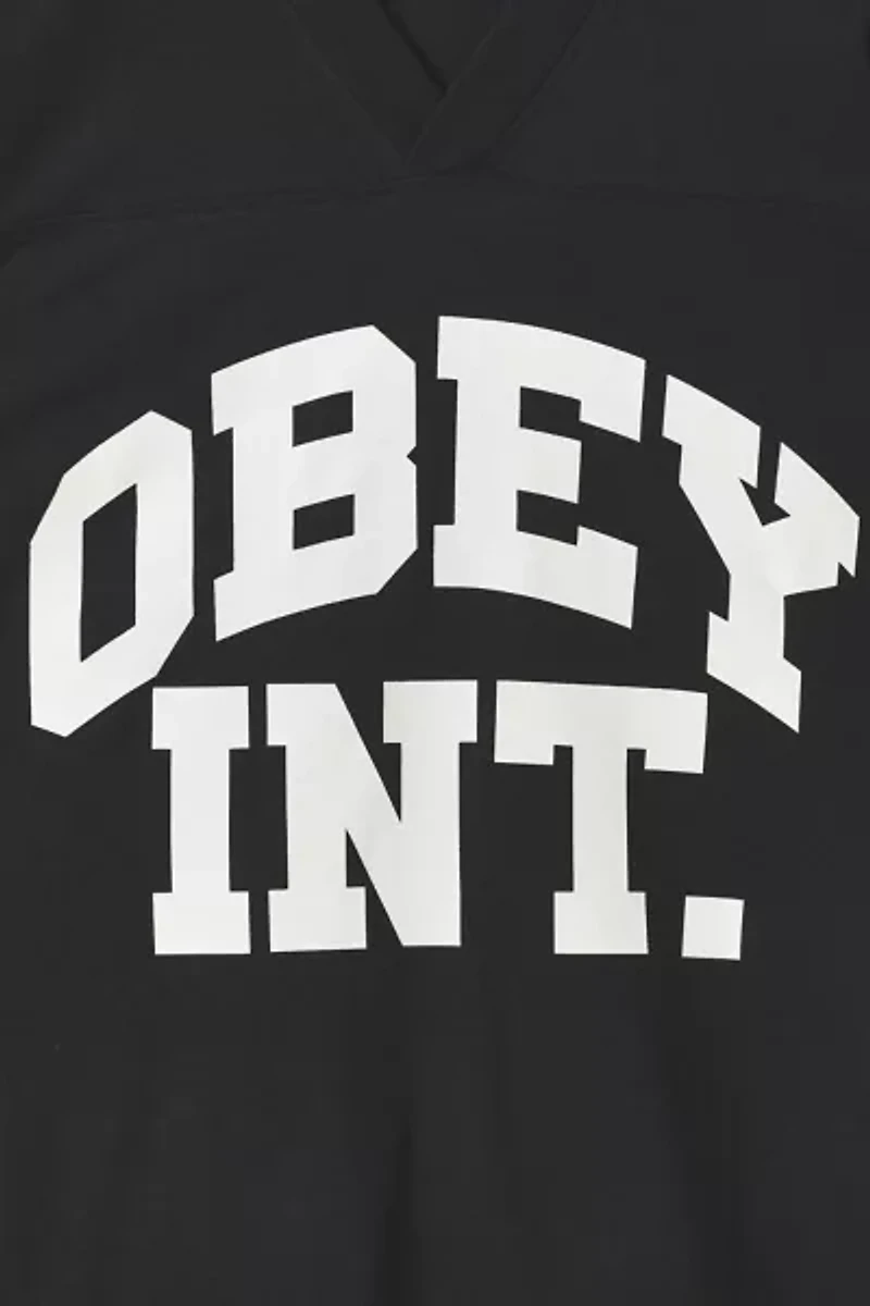 OBEY Football Jersey Long Sleeve Tee