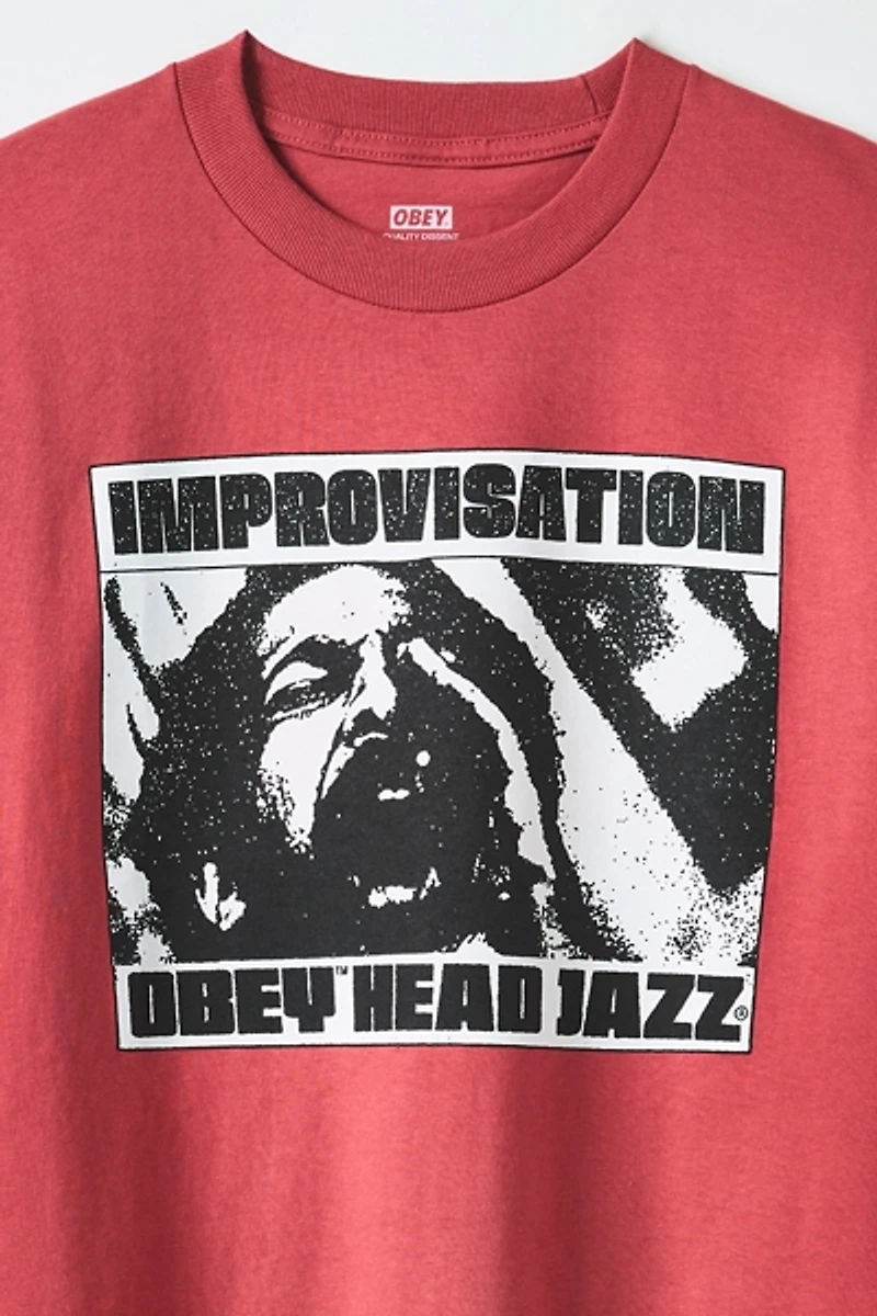 OBEY Improvisation Graphic Tee