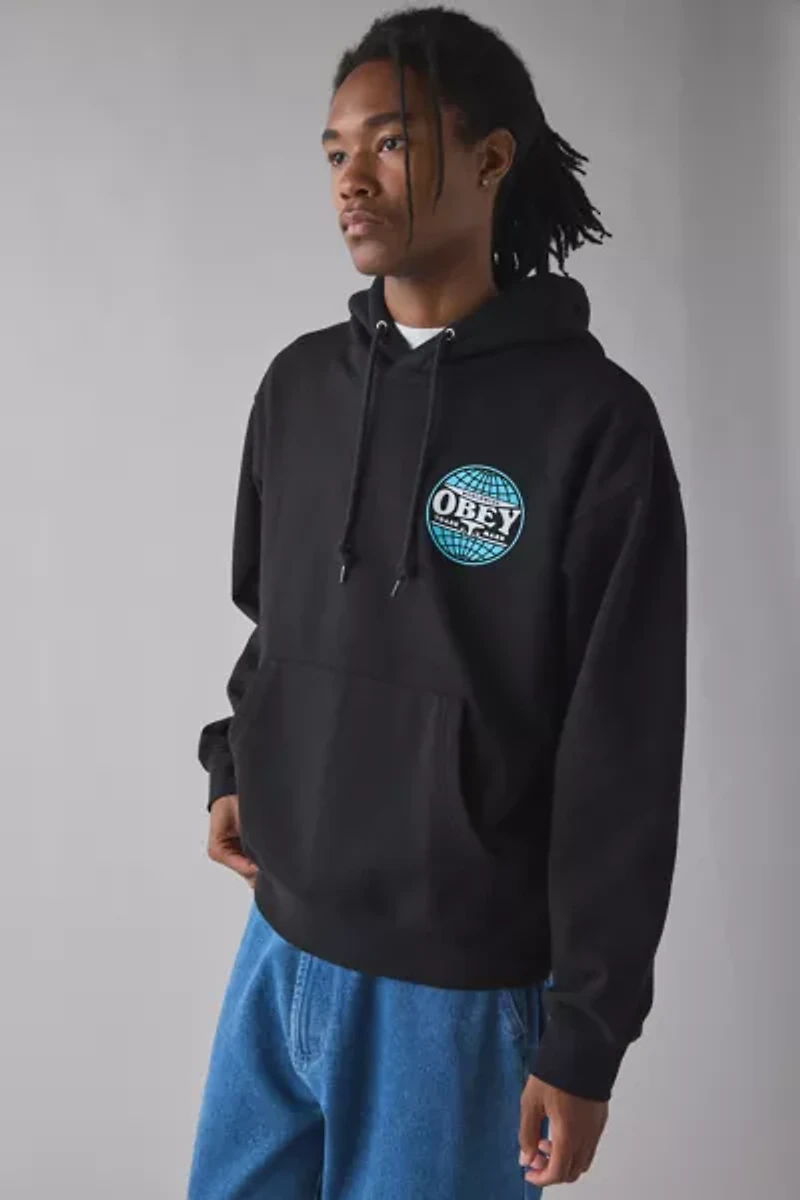 OBEY Heavy Lifting Graphic Hoodie Sweatshirt