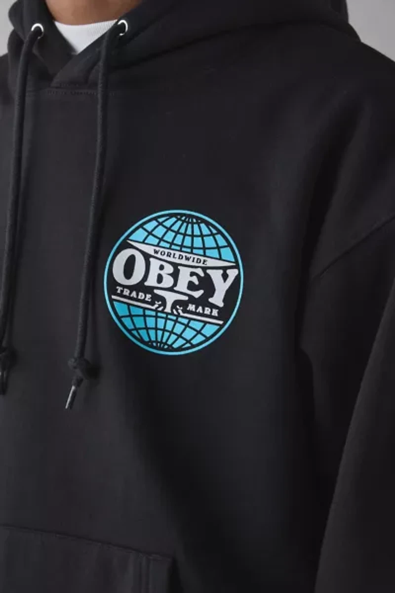 OBEY Heavy Lifting Graphic Hoodie Sweatshirt