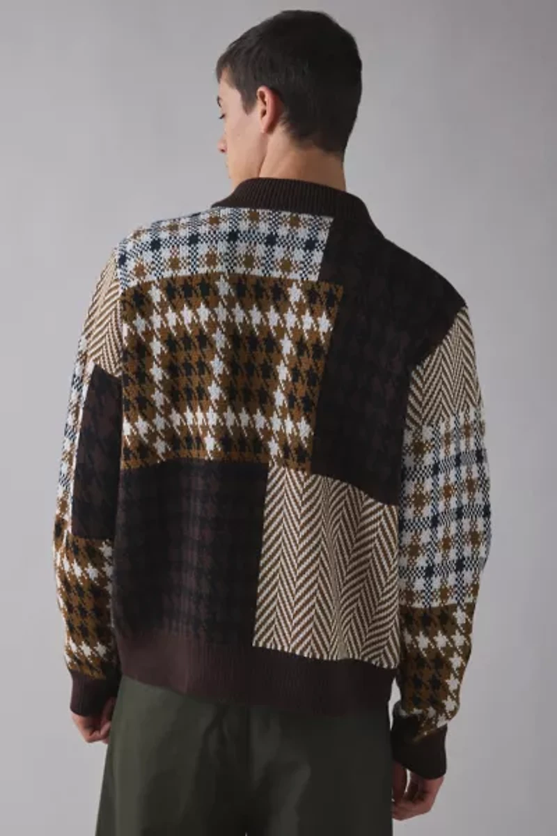 OBEY Patchwork Cardigan